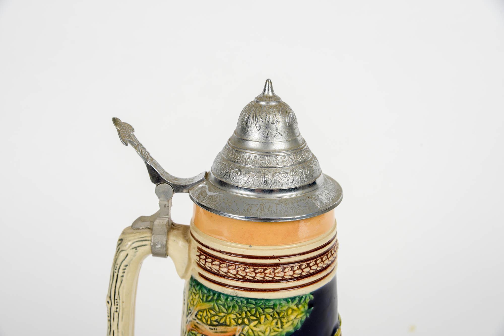 Vintage German Ceramic Beer Stein