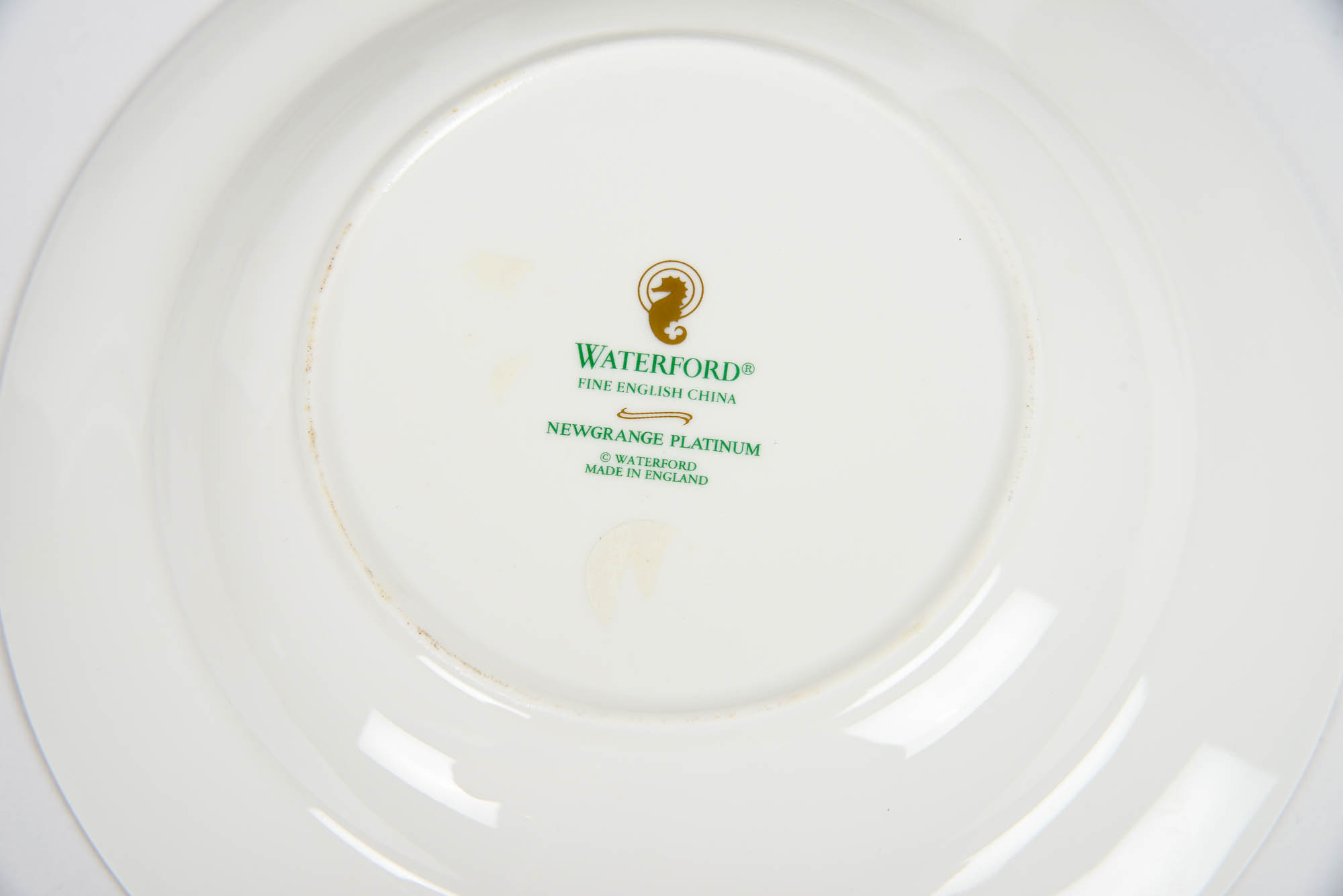 Waterford "Newgrange Platinum" and "Colleen" China Plates and Bowls