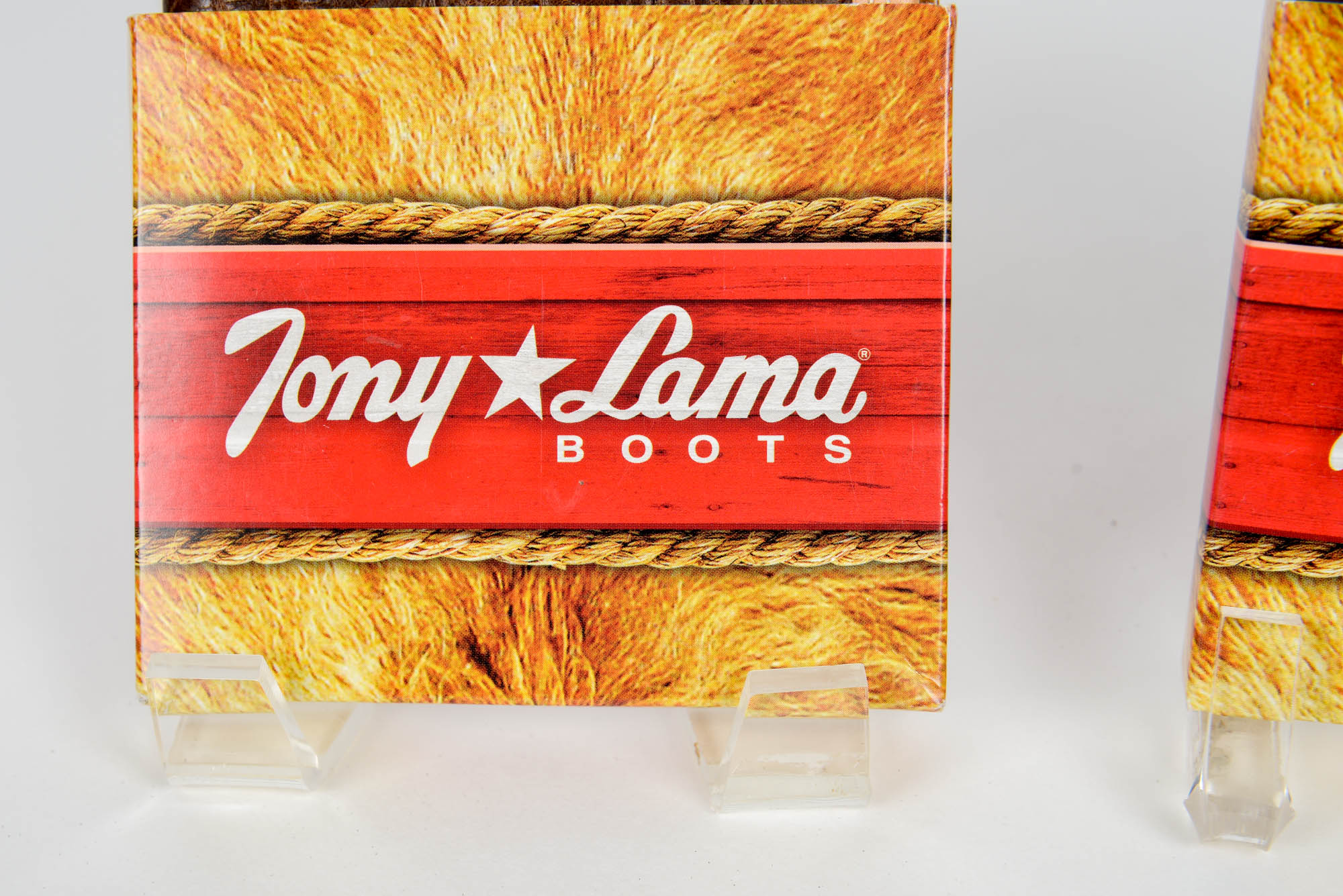 Collection of Leather Tony Lama Boots Wallets