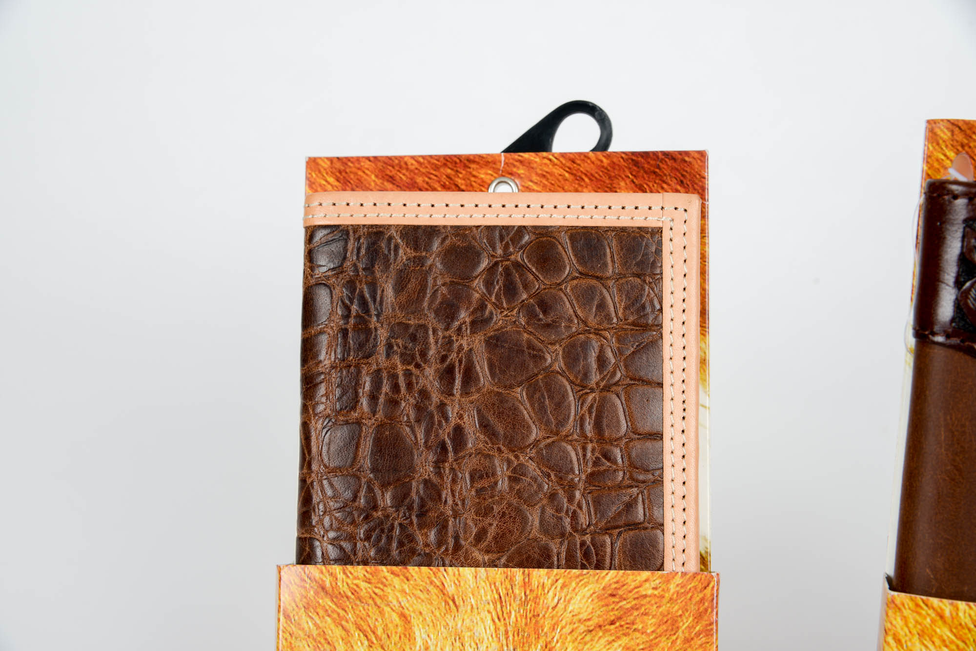 Collection of Leather Tony Lama Boots Wallets