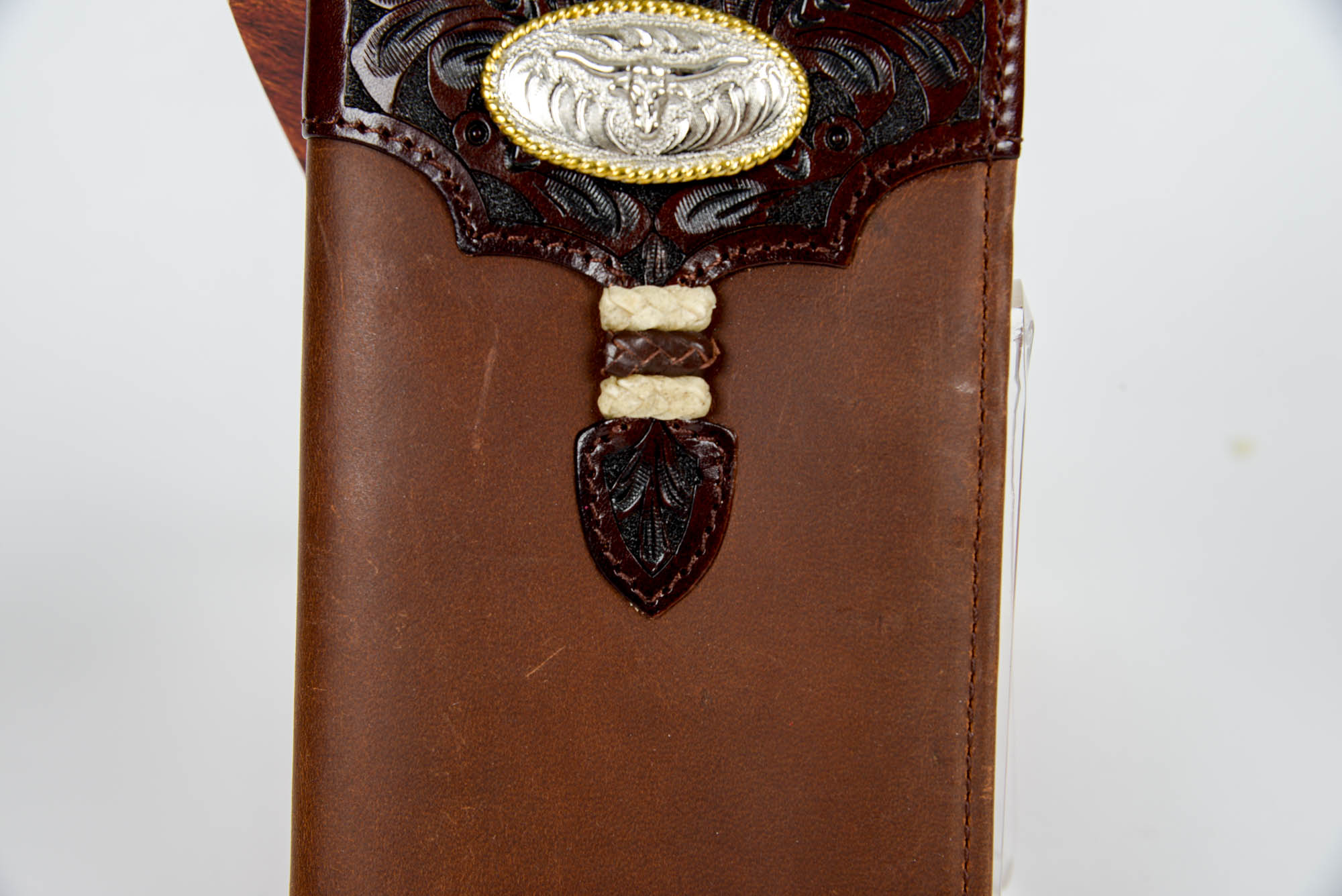 Collection of Leather Tony Lama Boots Wallets