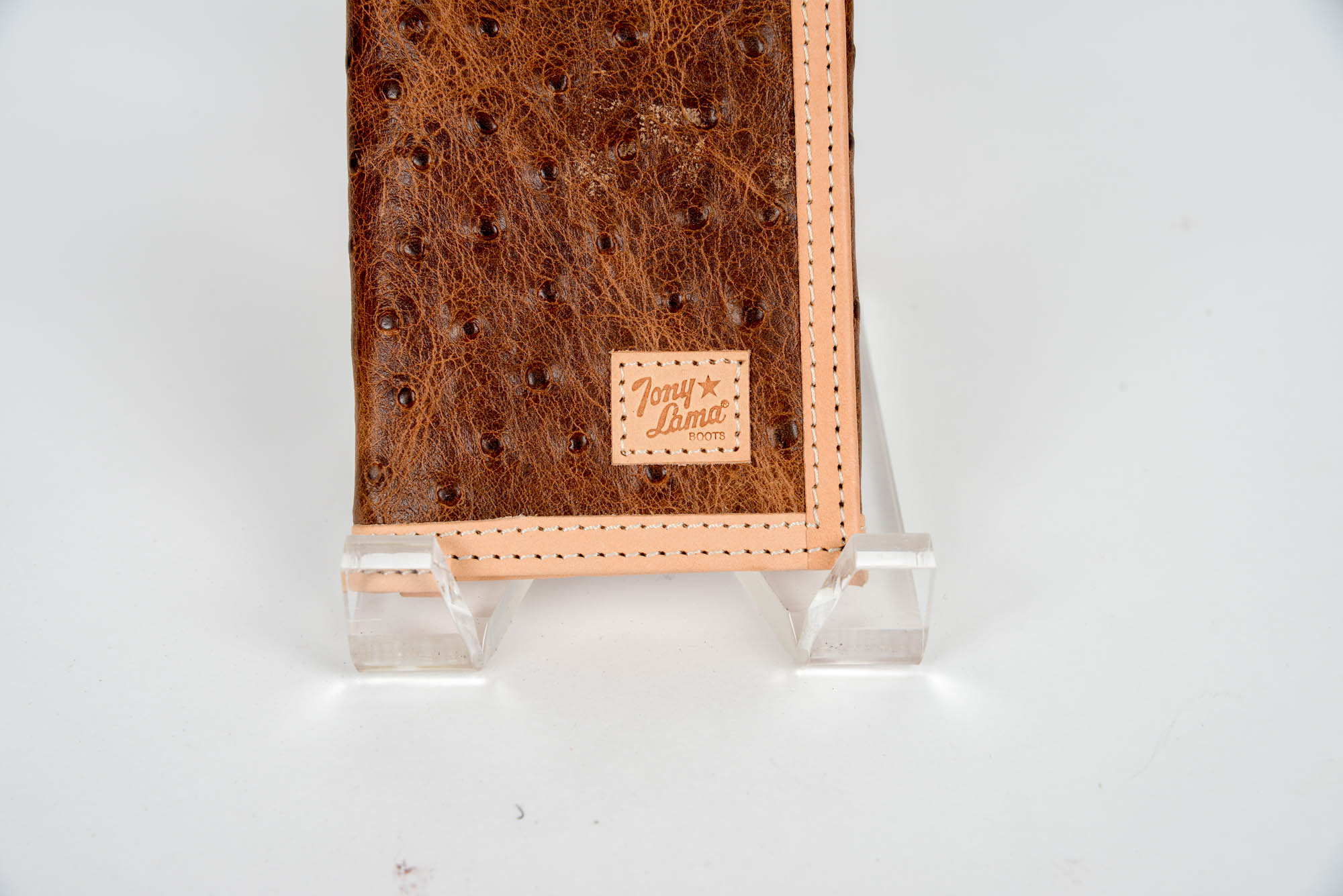 Collection of Leather Tony Lama Boots Wallets