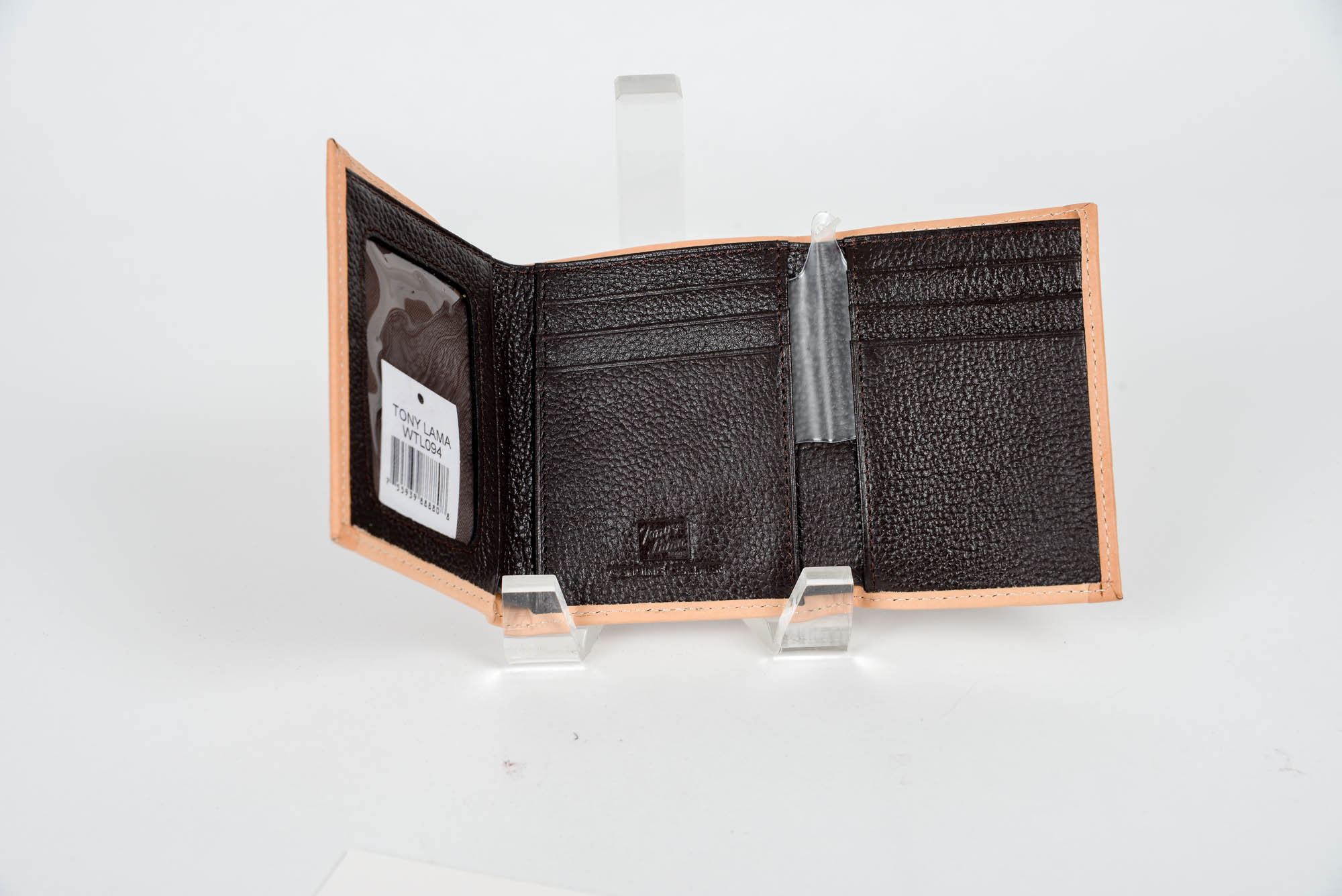 Collection of Leather Tony Lama Boots Wallets