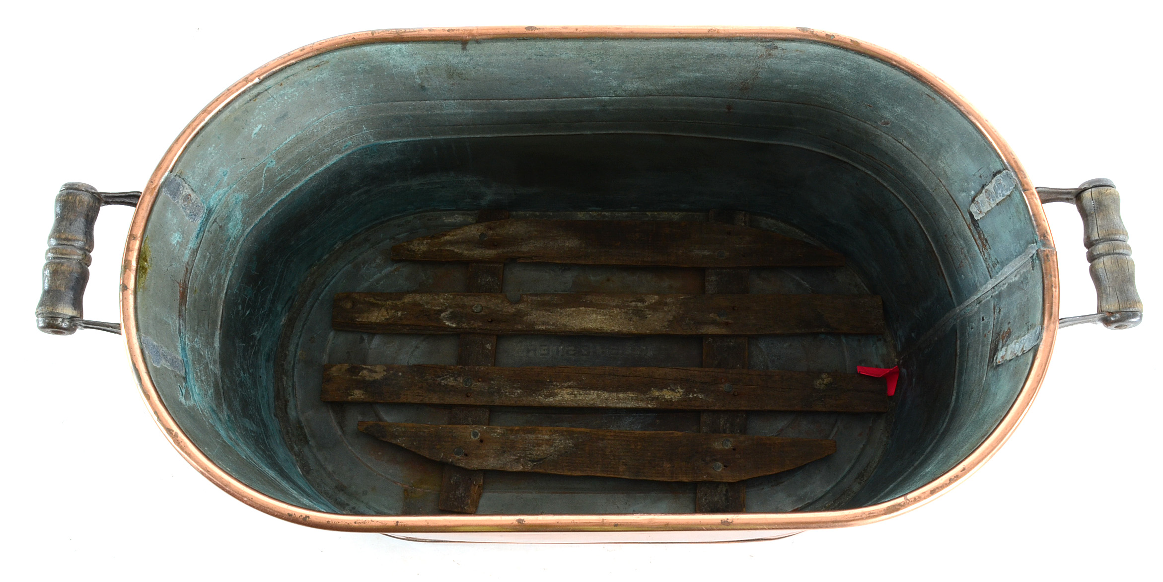 Oval Copper Boiler Tub