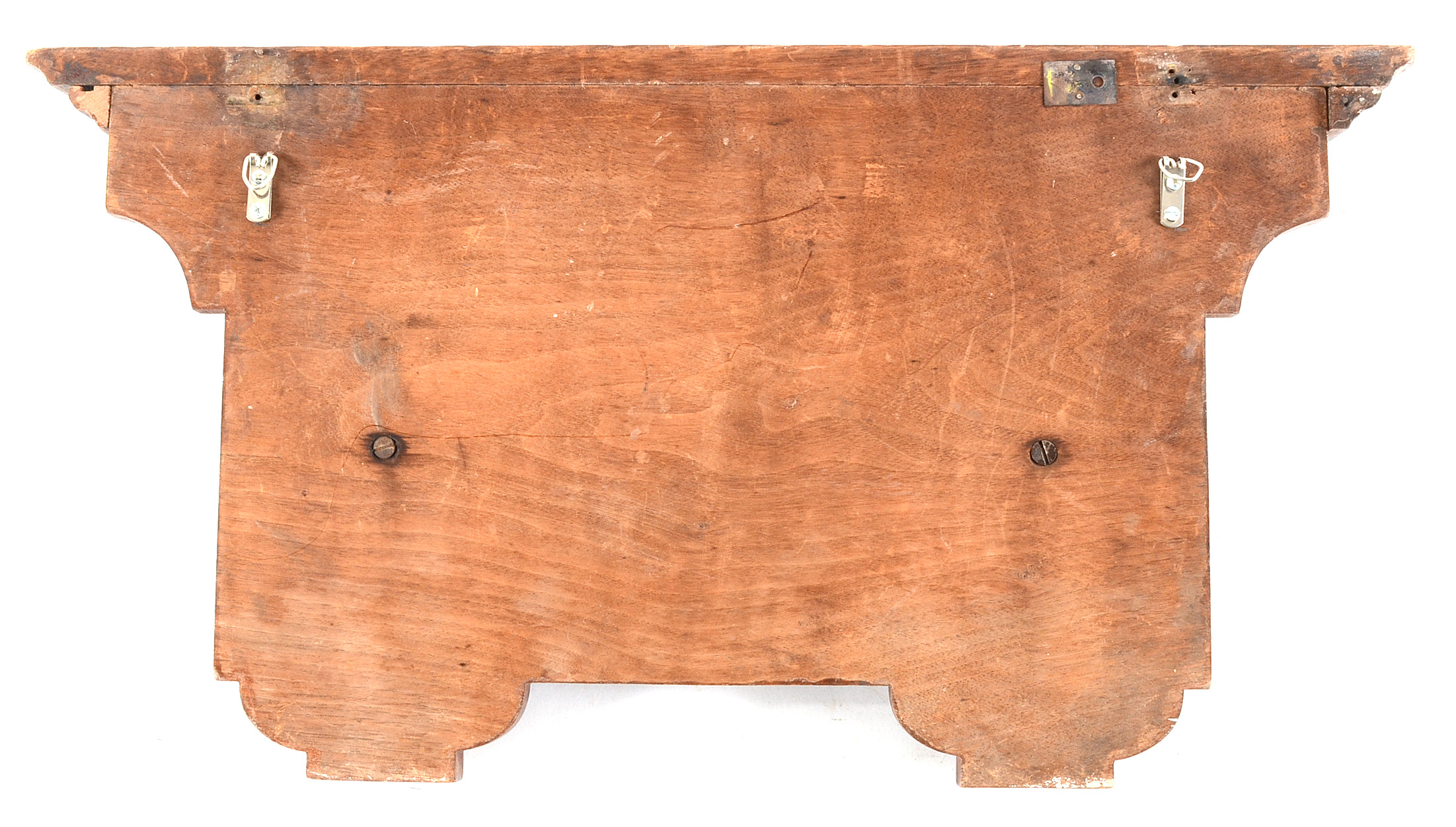 Wall-Mounted Shelf in Walnut