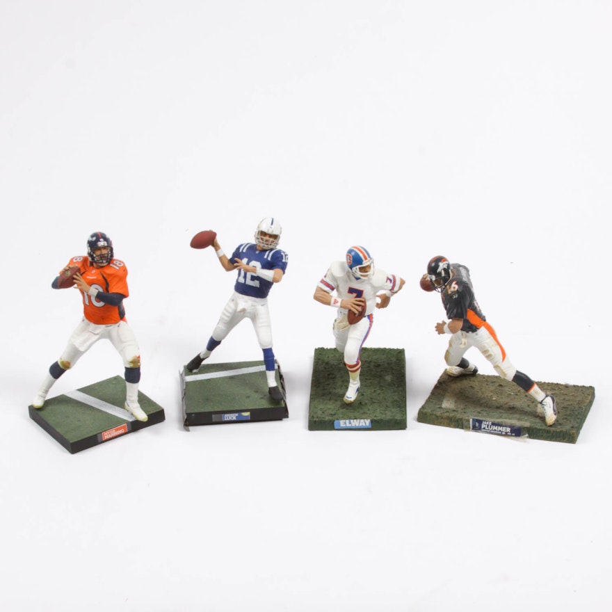 Collection of Famous Football Player Figurines