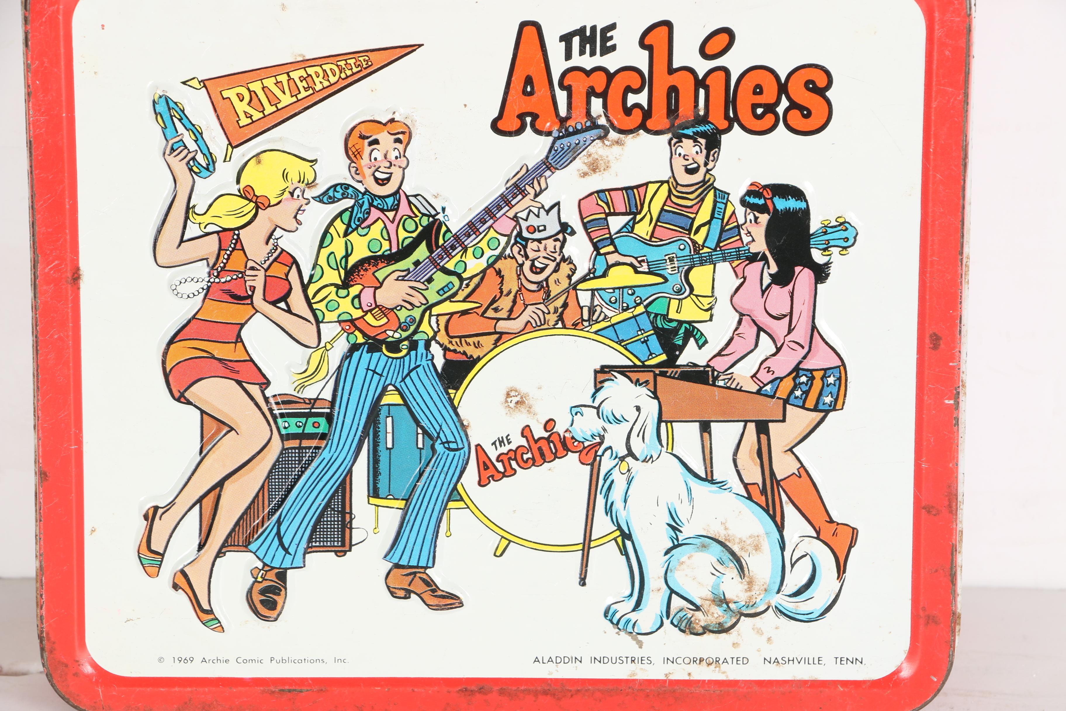1969 "The Archies" Metal Lunchbox