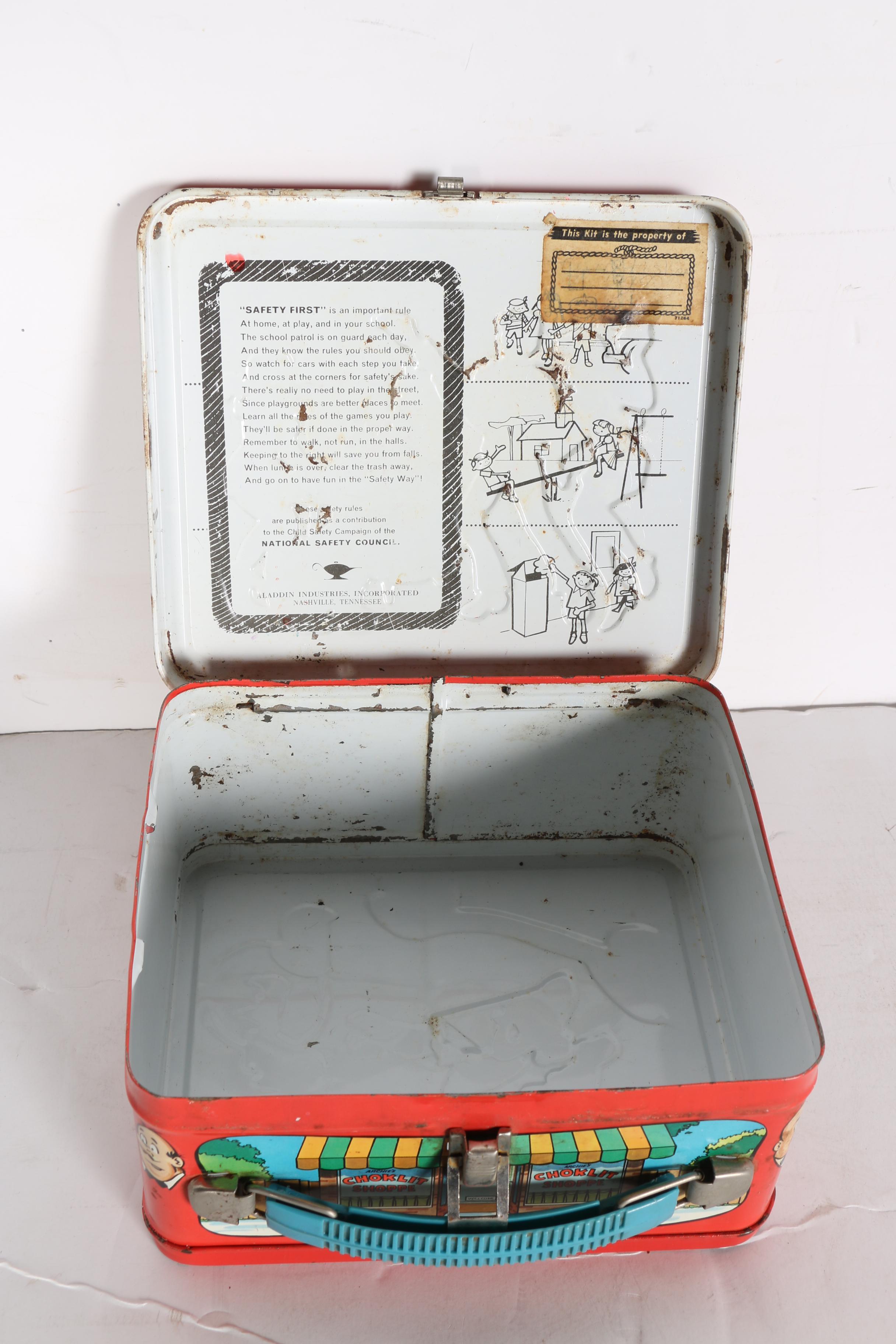 1969 "The Archies" Metal Lunchbox