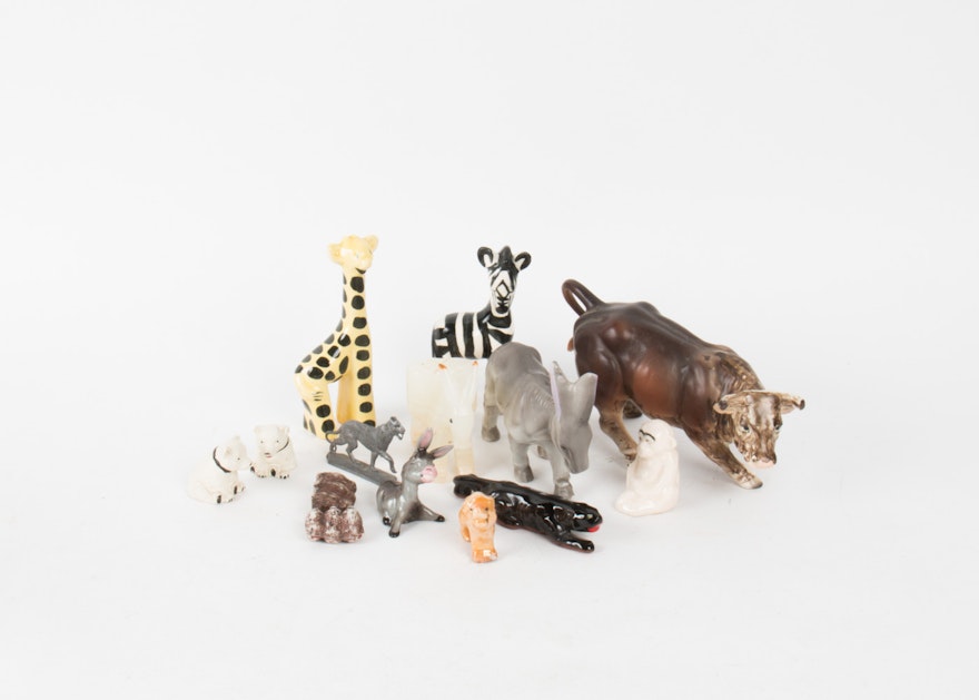 Assortment of Animal and Wildlife Figurines