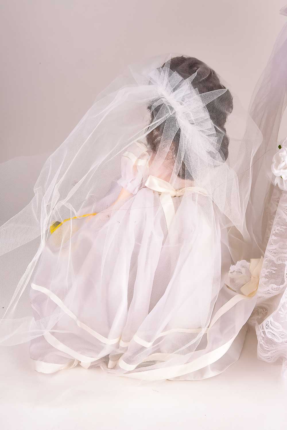 Pair of Effanbee Bride Dolls