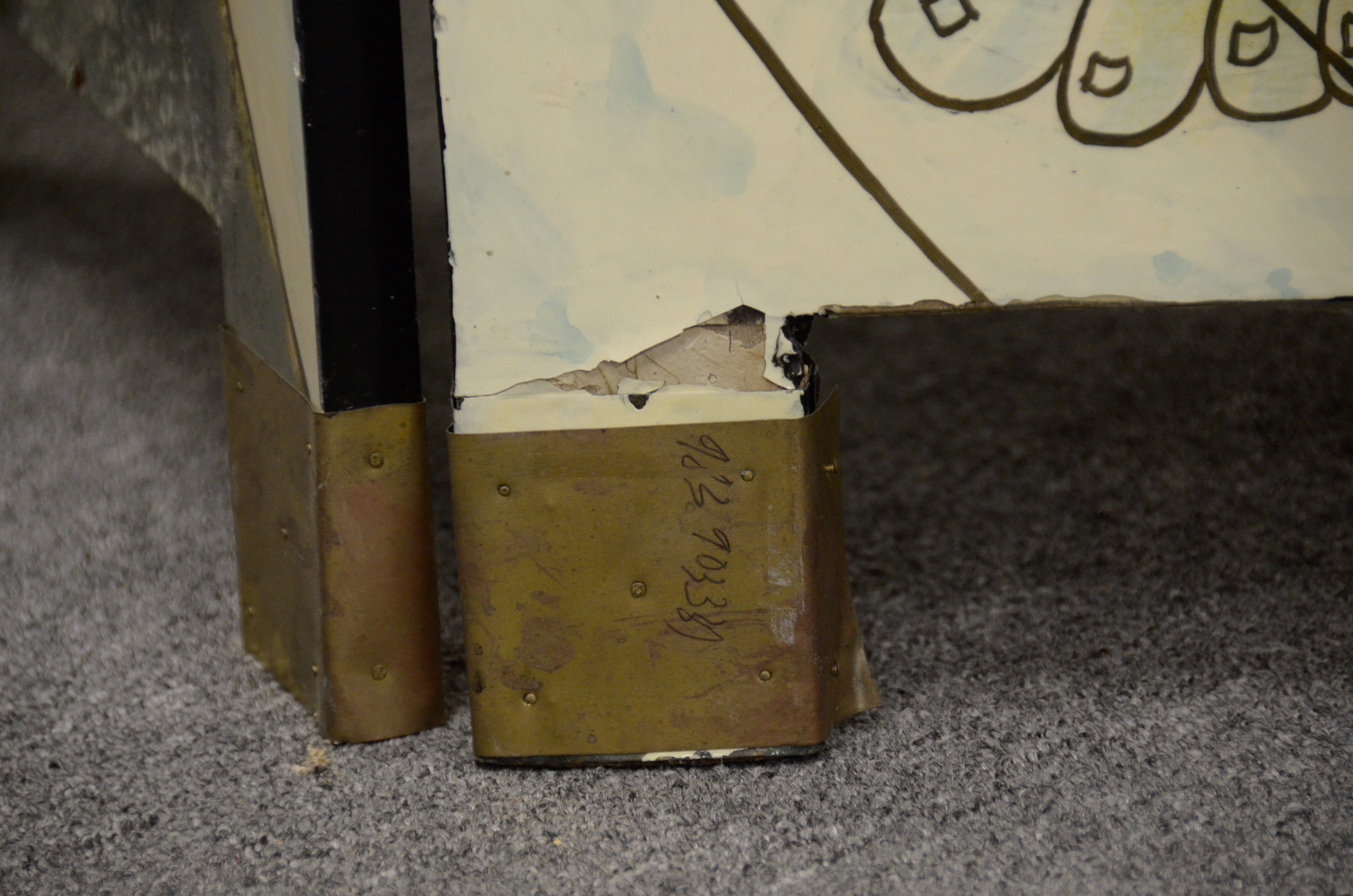 Contemporary Chinese Paneled Room Divider Screen