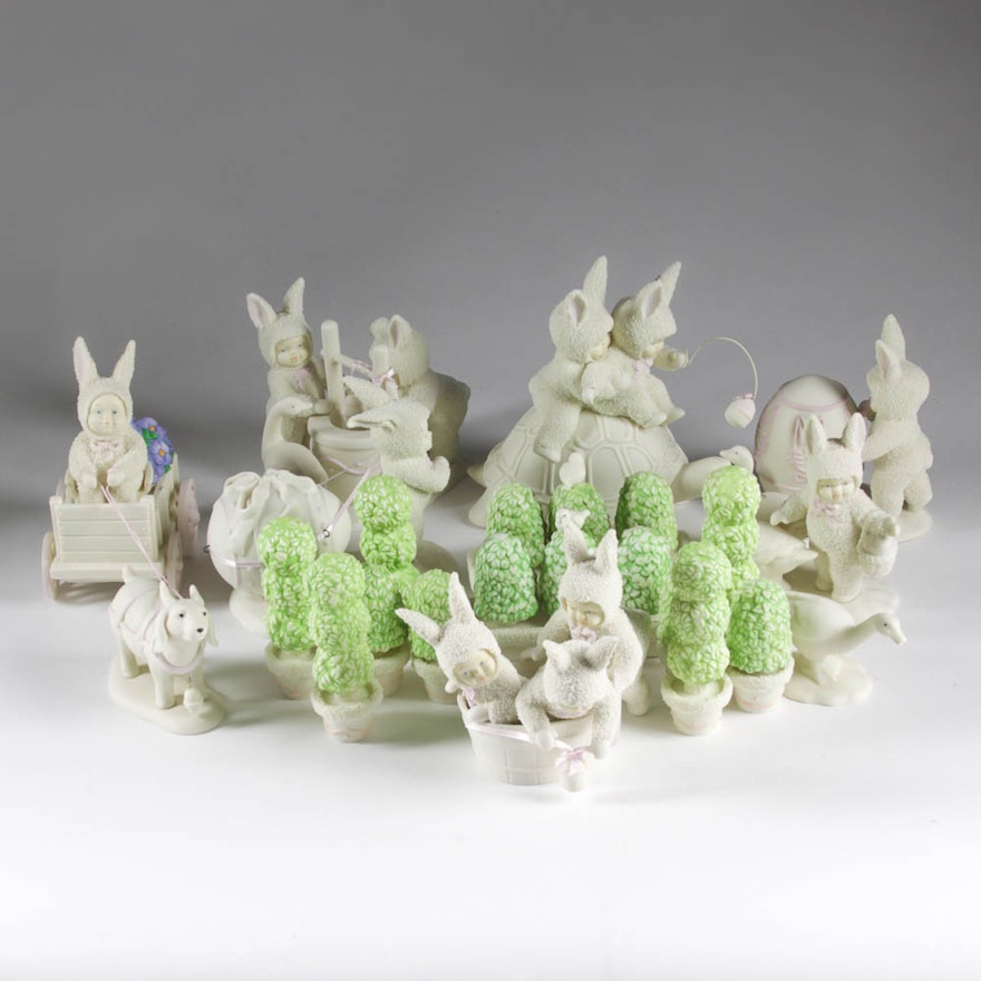 Large Collection of "Snowbunnies" by Department 56