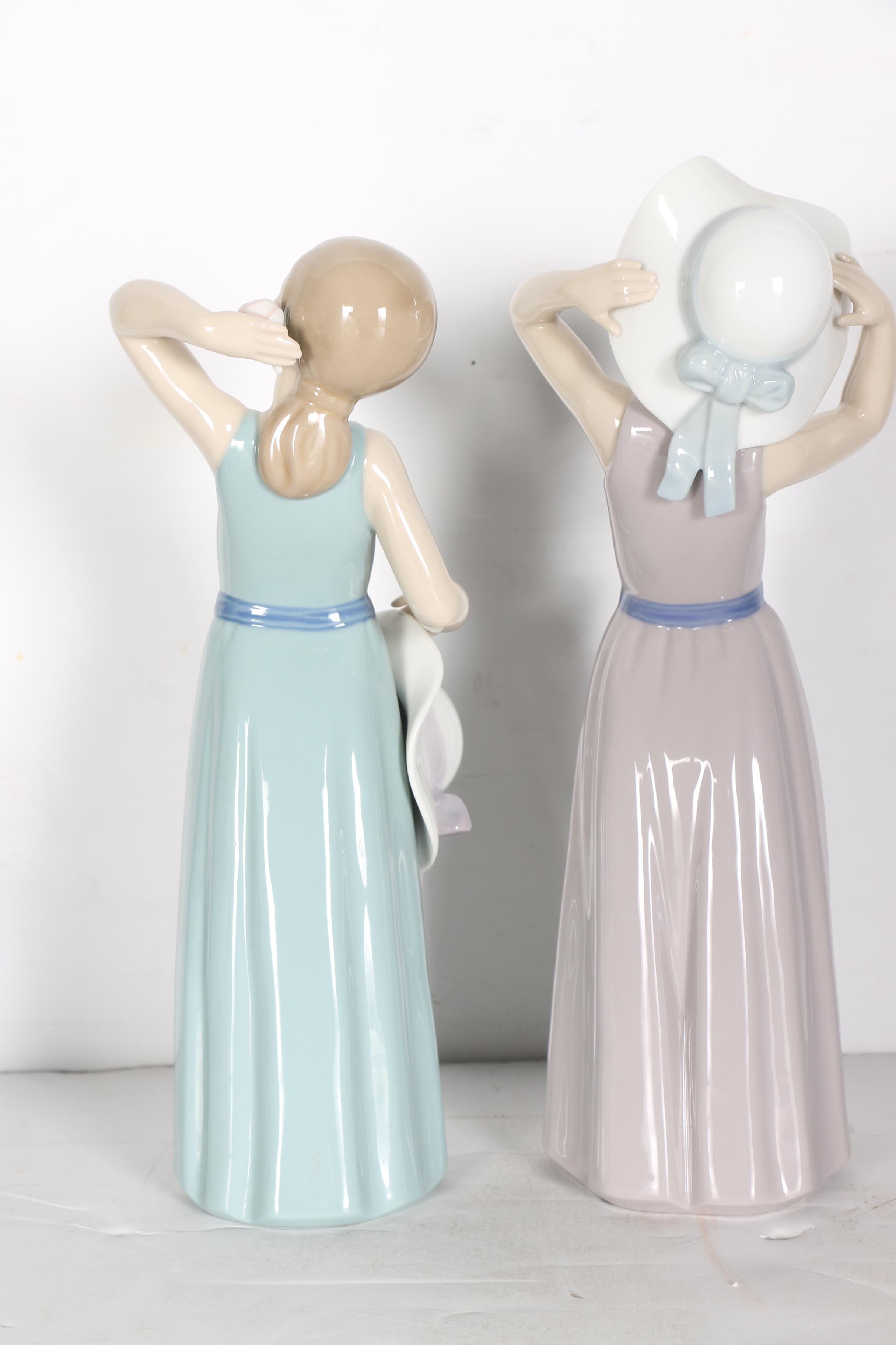 Lladró Figurines Including "Lambkins" and "Arms Full of Love"