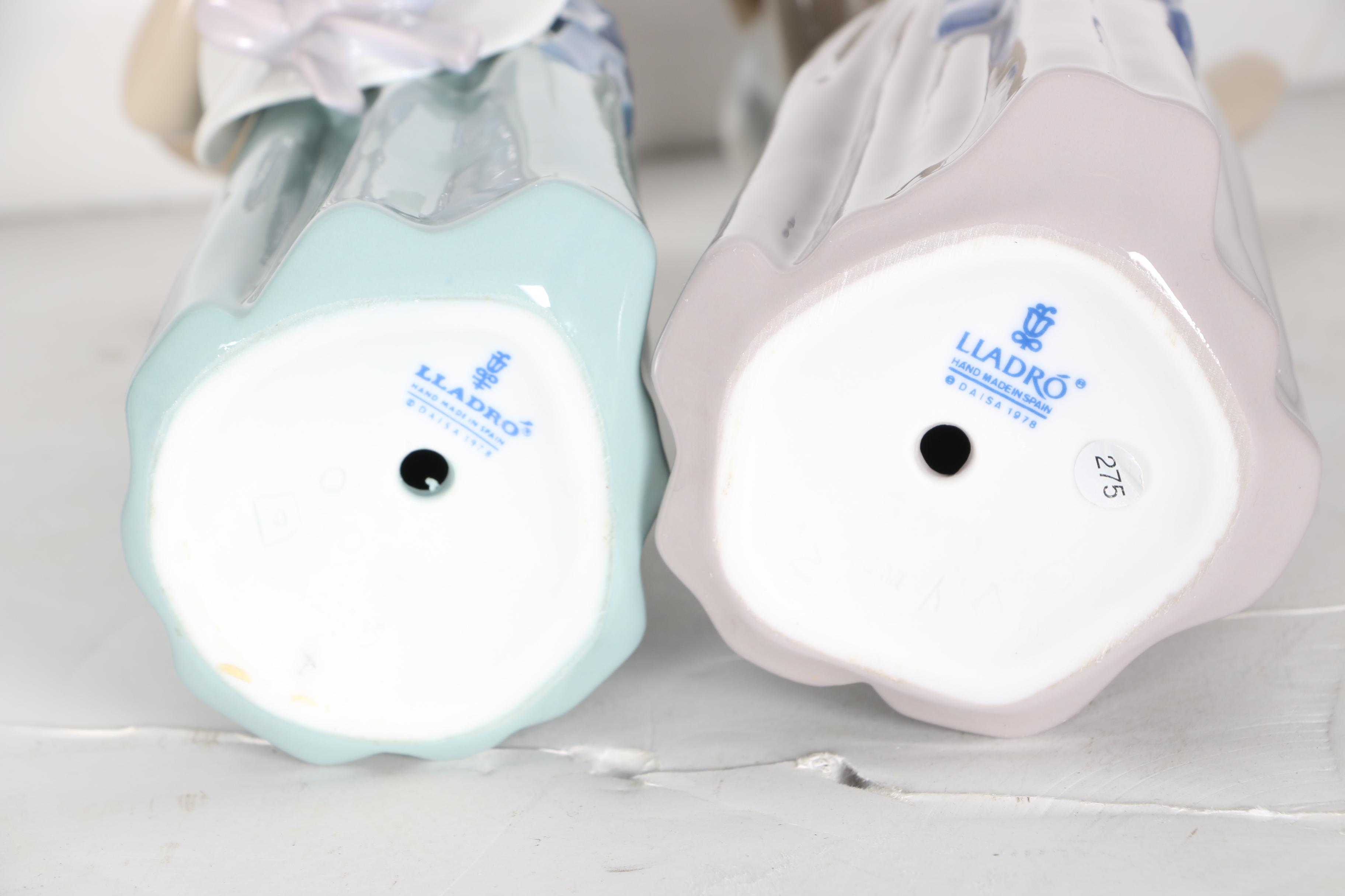 Lladró Figurines Including "Lambkins" and "Arms Full of Love"