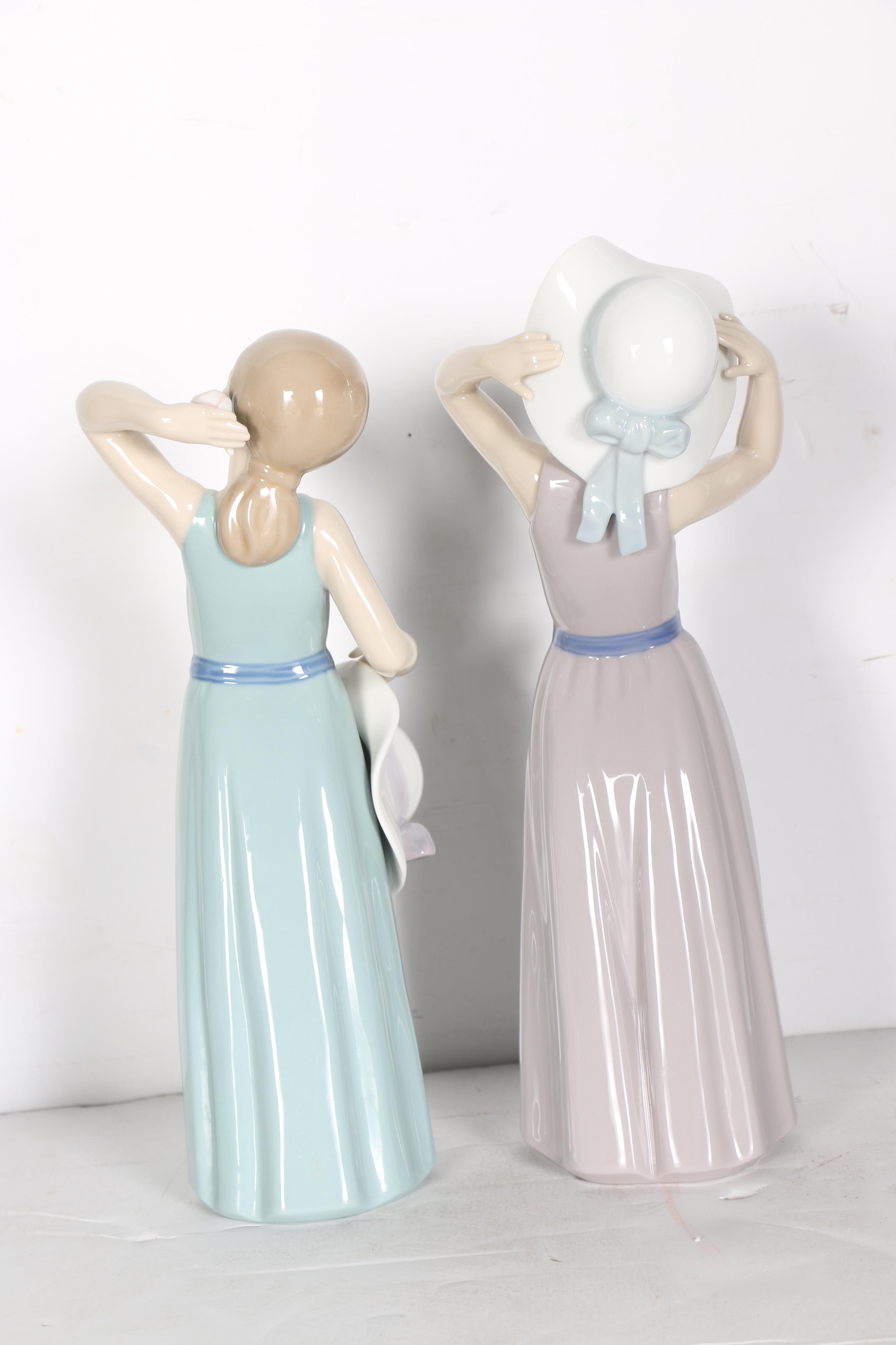 Lladró Figurines Including "Lambkins" and "Arms Full of Love"