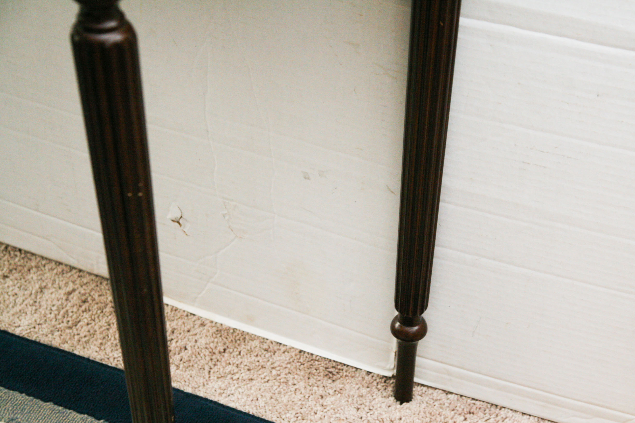 Contemporary Sheraton Style Console Table