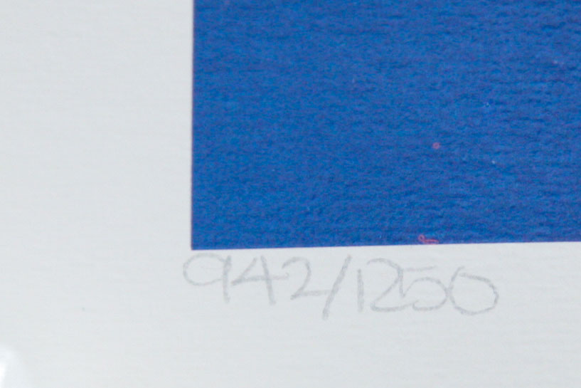 Signed Seriolithograph by Nicole Stahl