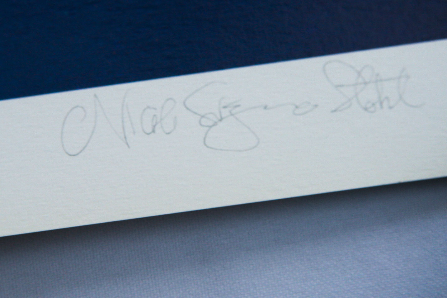 Signed Seriolithograph by Nicole Stahl