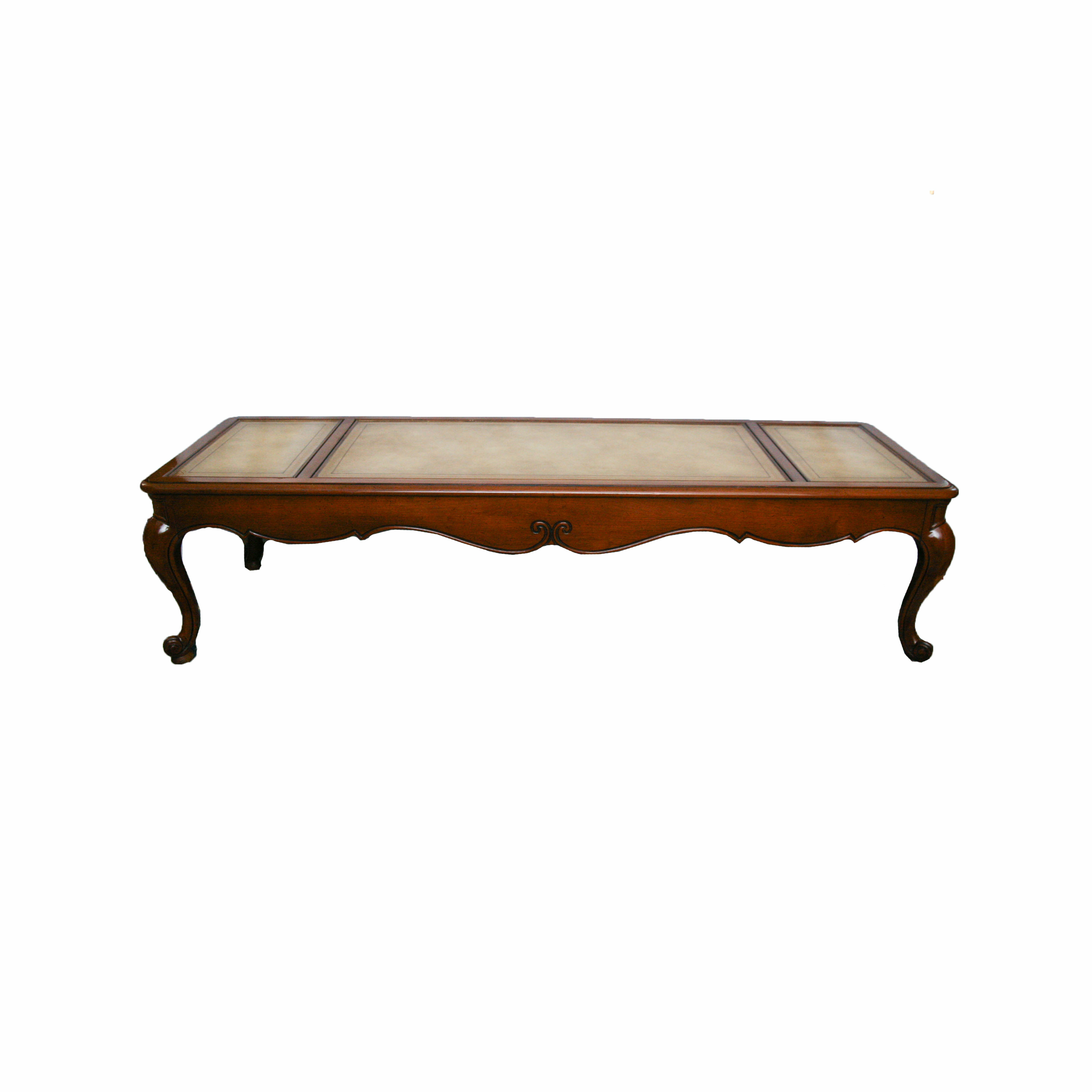 Vintage Provincial Louis XV Style Coffee Table by Weiman