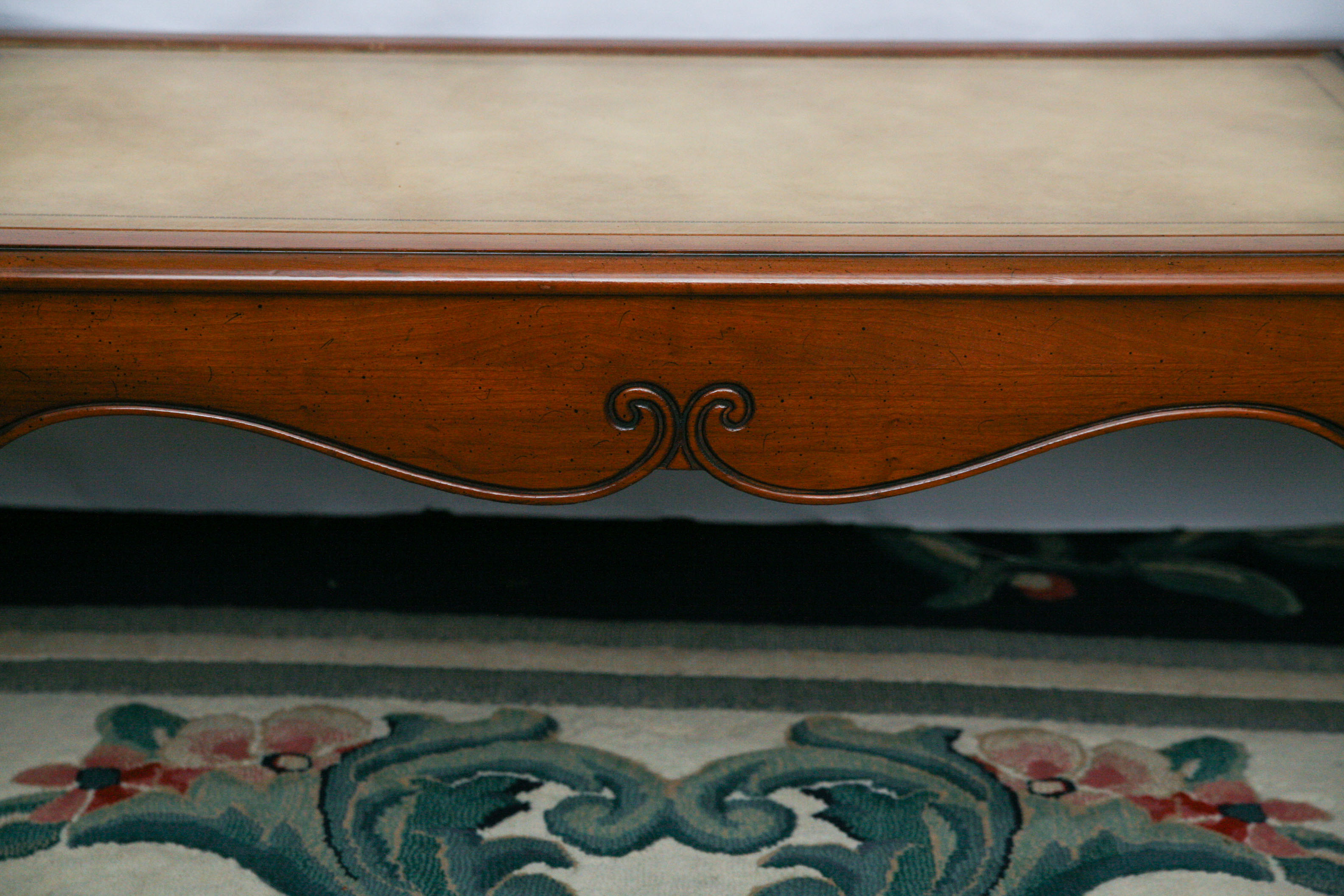 Vintage Provincial Louis XV Style Coffee Table by Weiman