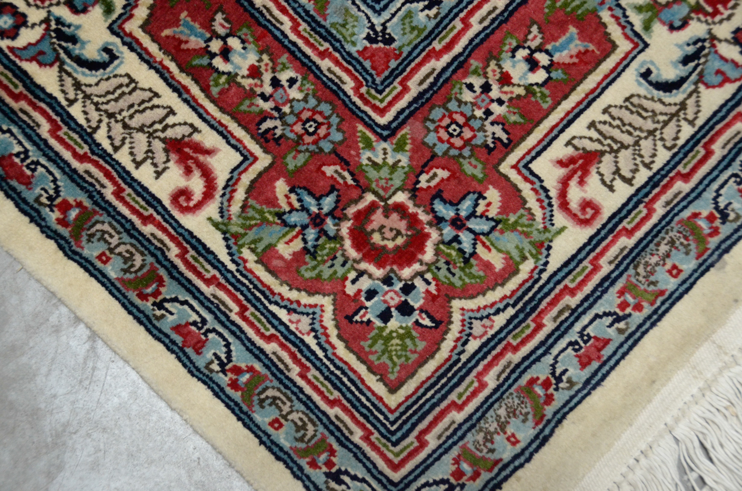 Hand-Knotted Tabriz Area Rug