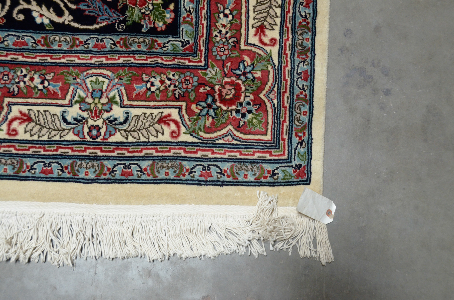 Hand-Knotted Tabriz Area Rug