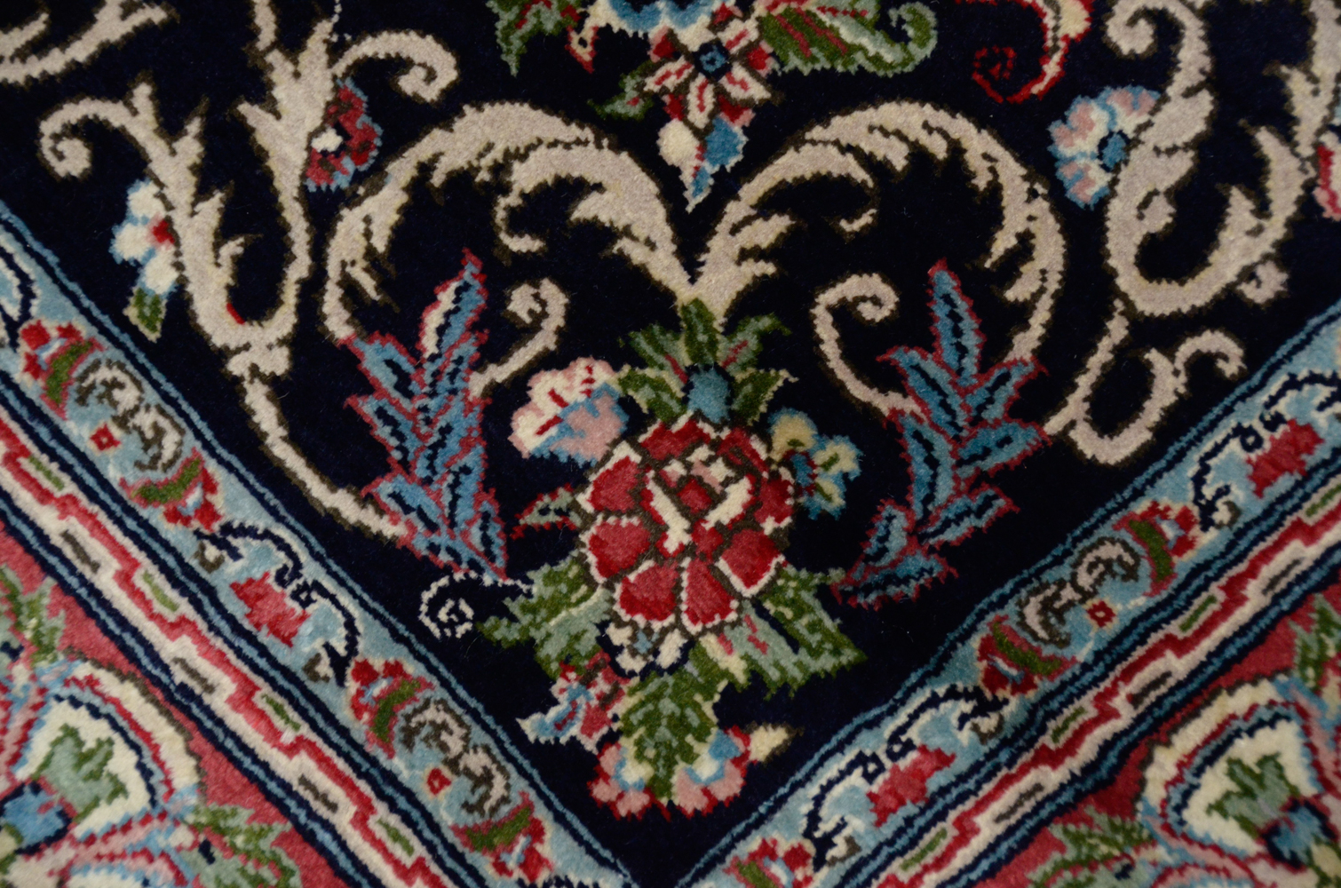 Hand-Knotted Tabriz Area Rug