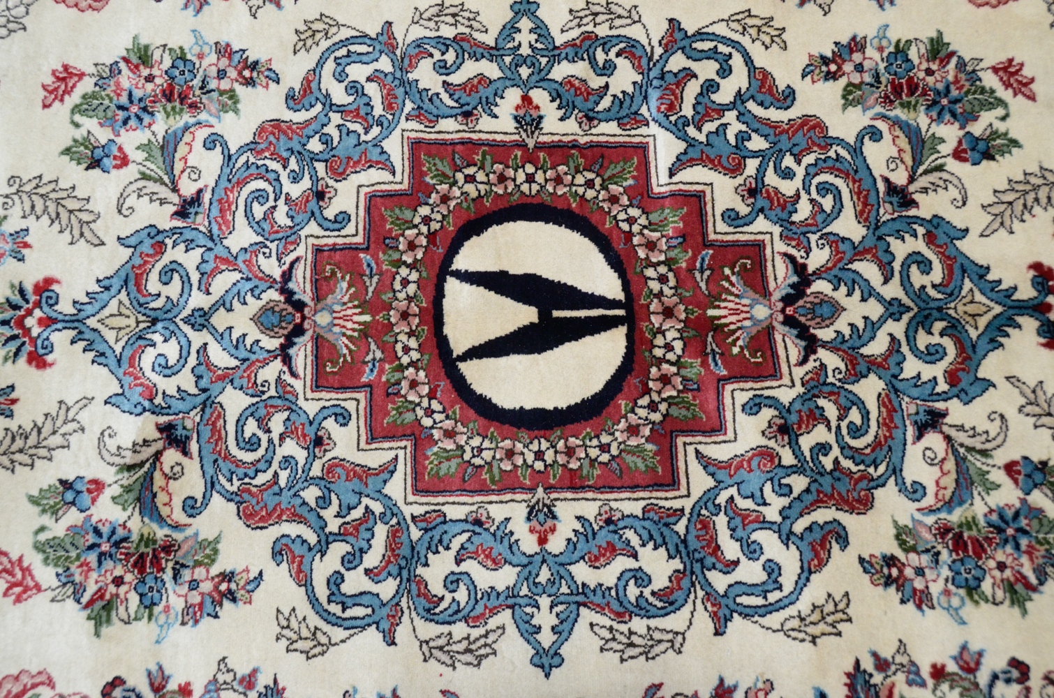 Hand-Knotted Tabriz Area Rug