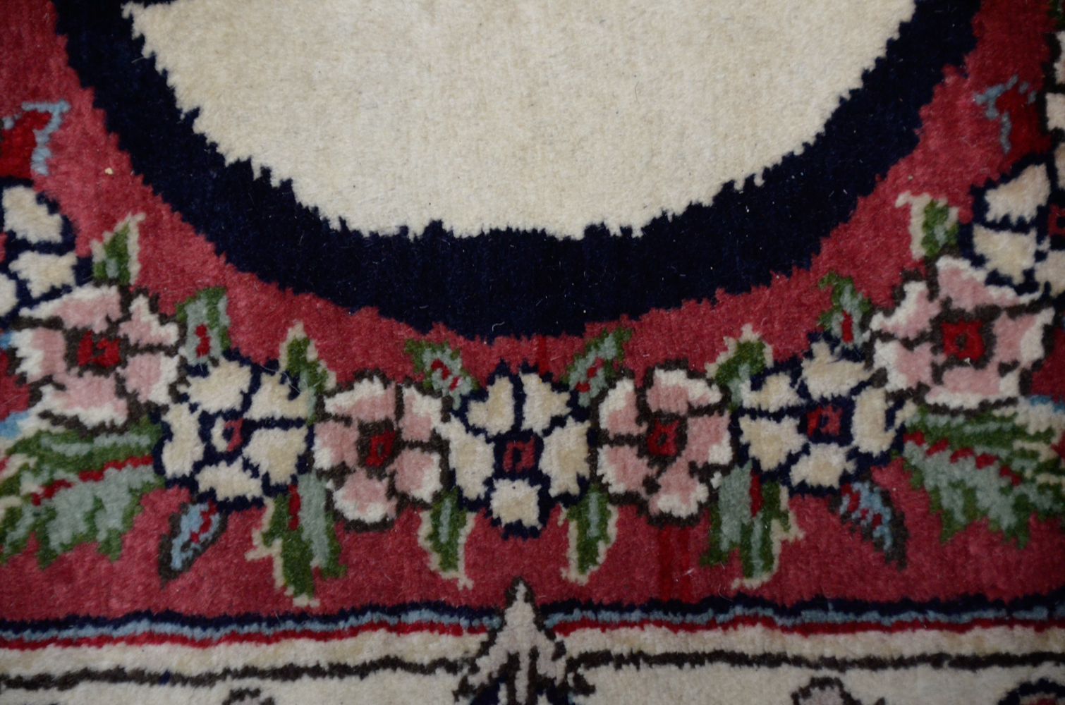 Hand-Knotted Tabriz Area Rug