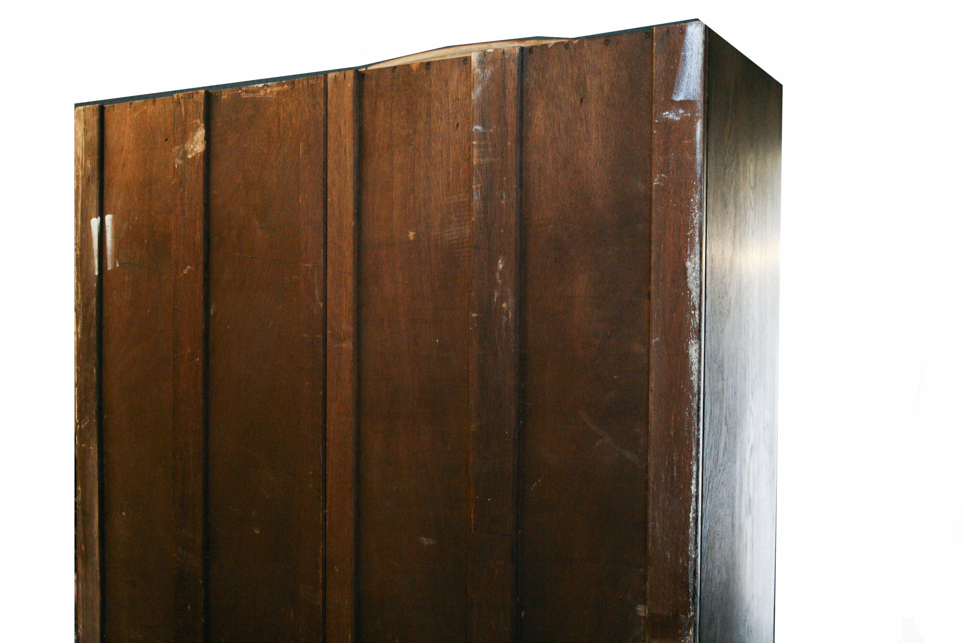 Circa 1900 Oak Wardrobe From the Bass Estate