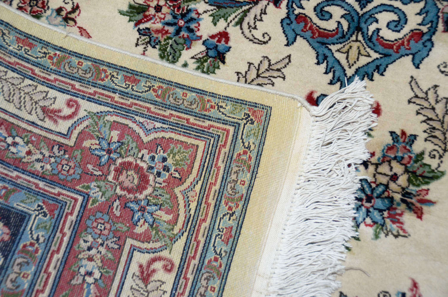 Hand-Knotted Tabriz Area Rug