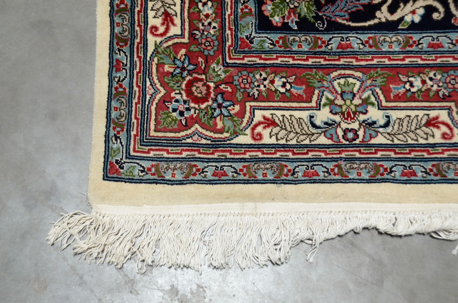 Hand-Knotted Tabriz Area Rug