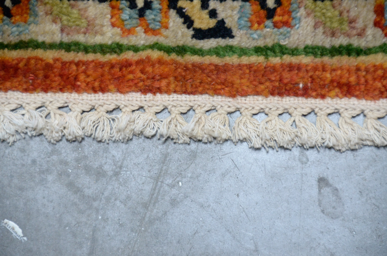 Hand-Knotted Caucasian Area Rug
