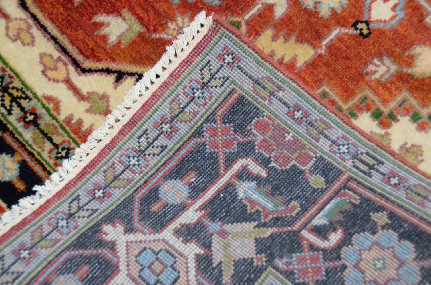 Hand-Knotted Caucasian Area Rug