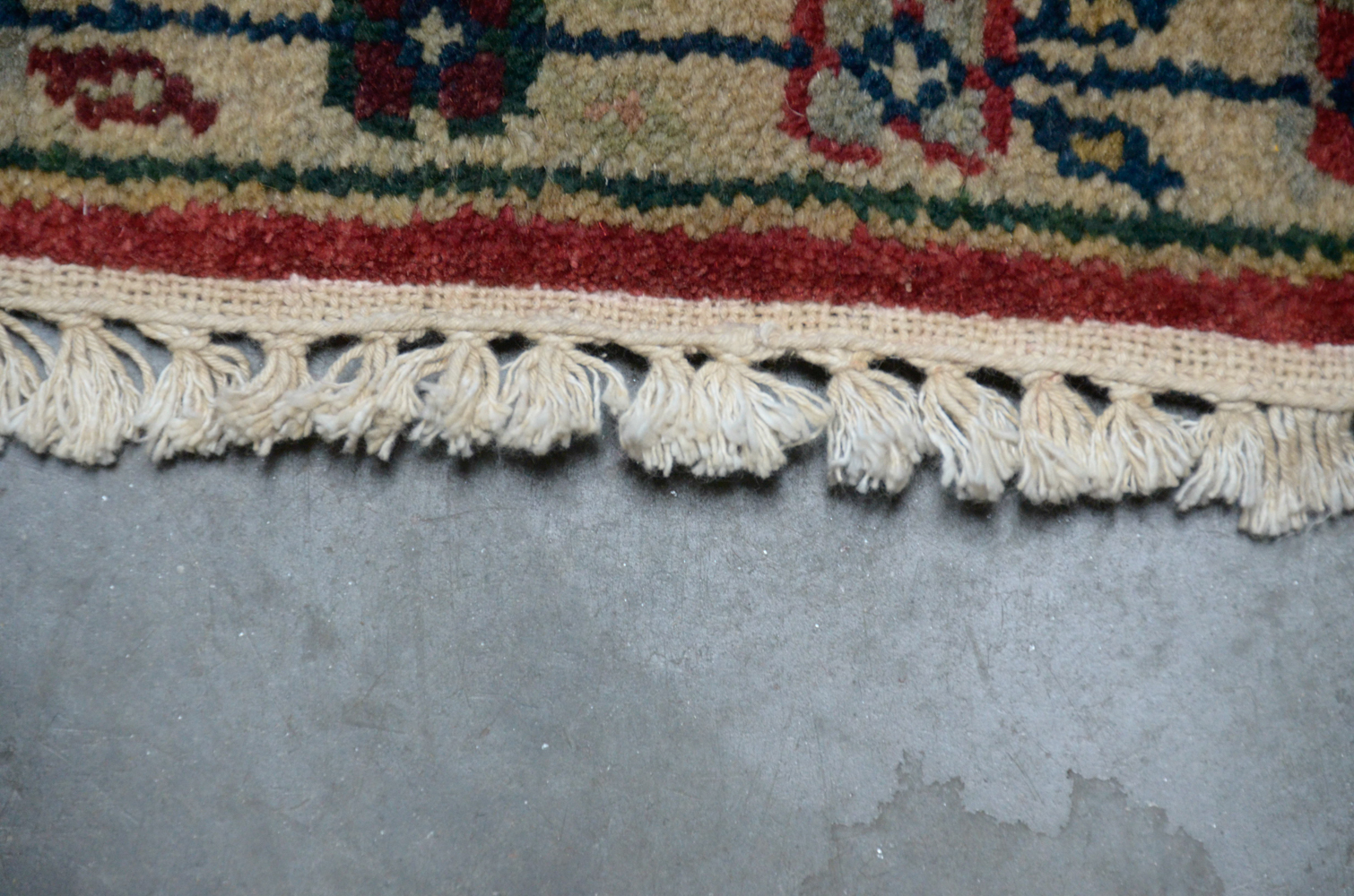 Hand-Knotted Caucasian Area Rug