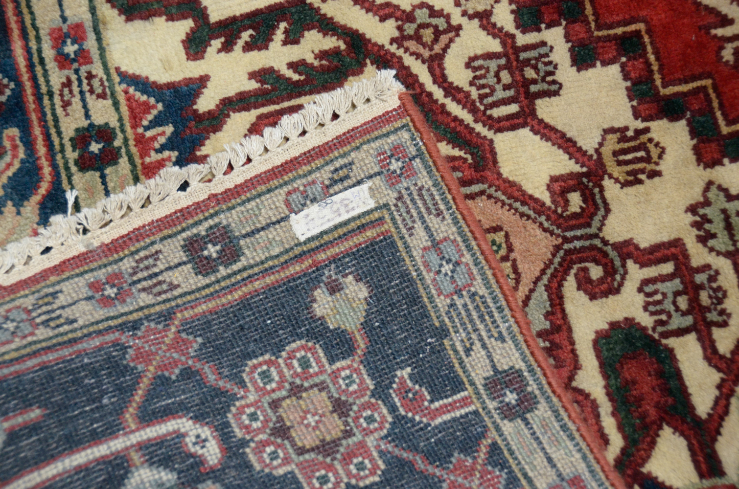 Hand-Knotted Caucasian Area Rug