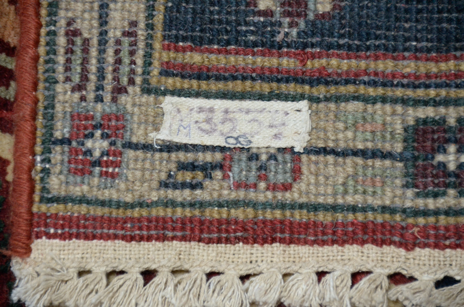 Hand-Knotted Caucasian Area Rug