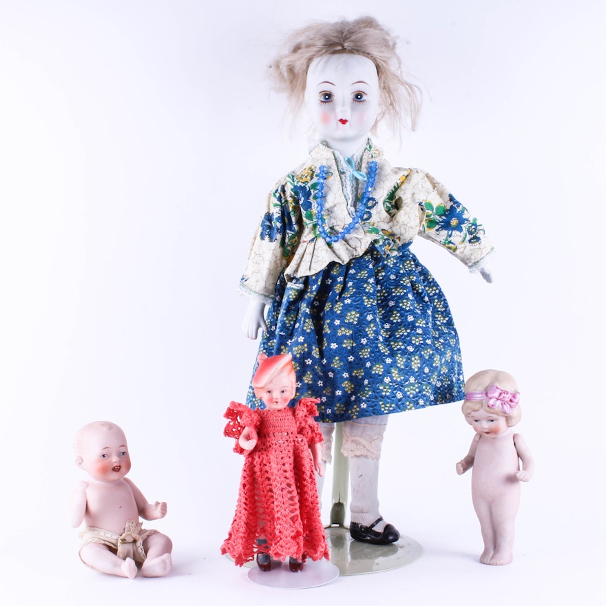 Vintage Ceramic Doll Variety