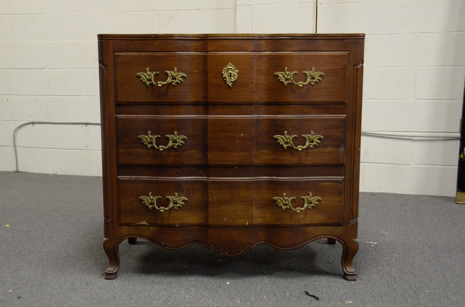 Vintage Provincial Louis XV Style Commode by John Widdicomb