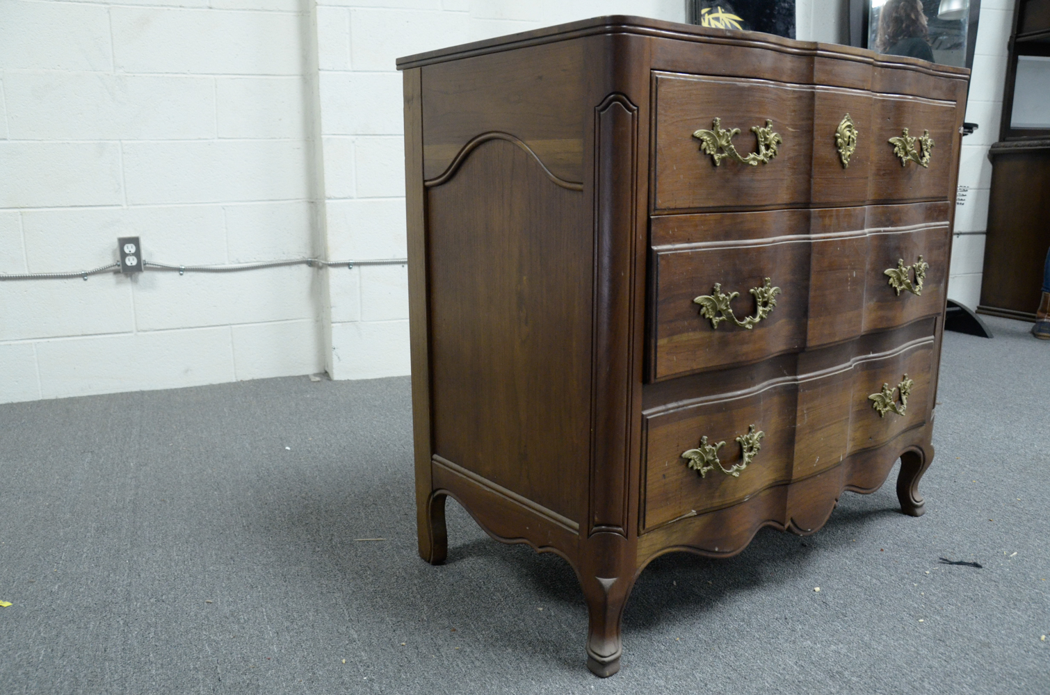 Vintage Provincial Louis XV Style Commode by John Widdicomb