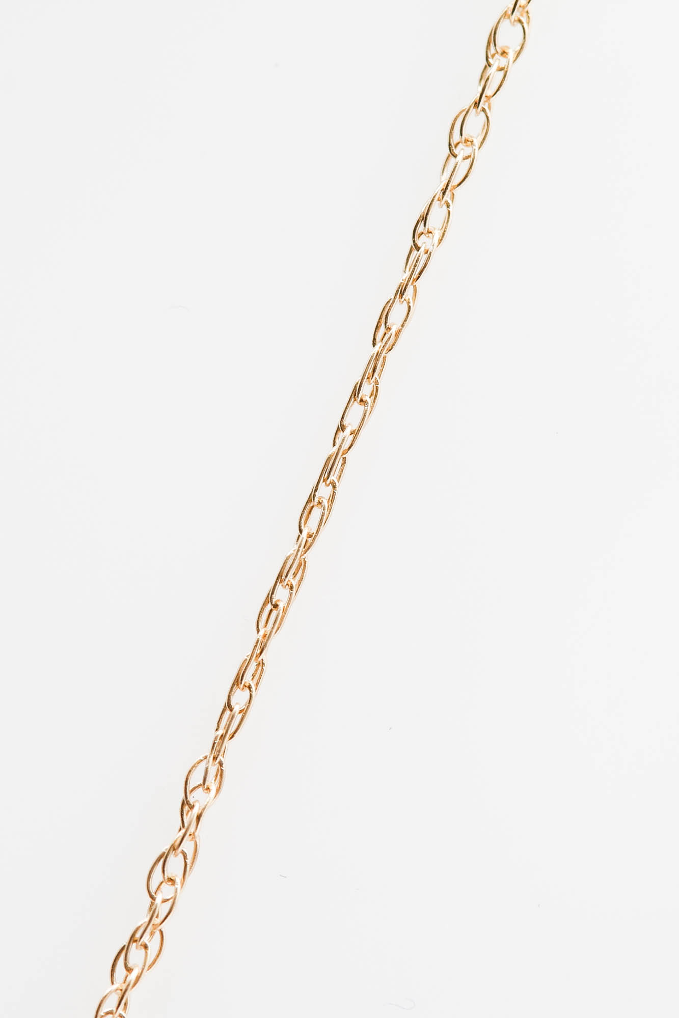 14K Yellow Gold Blue Topaz and Diamond Pendant Necklace