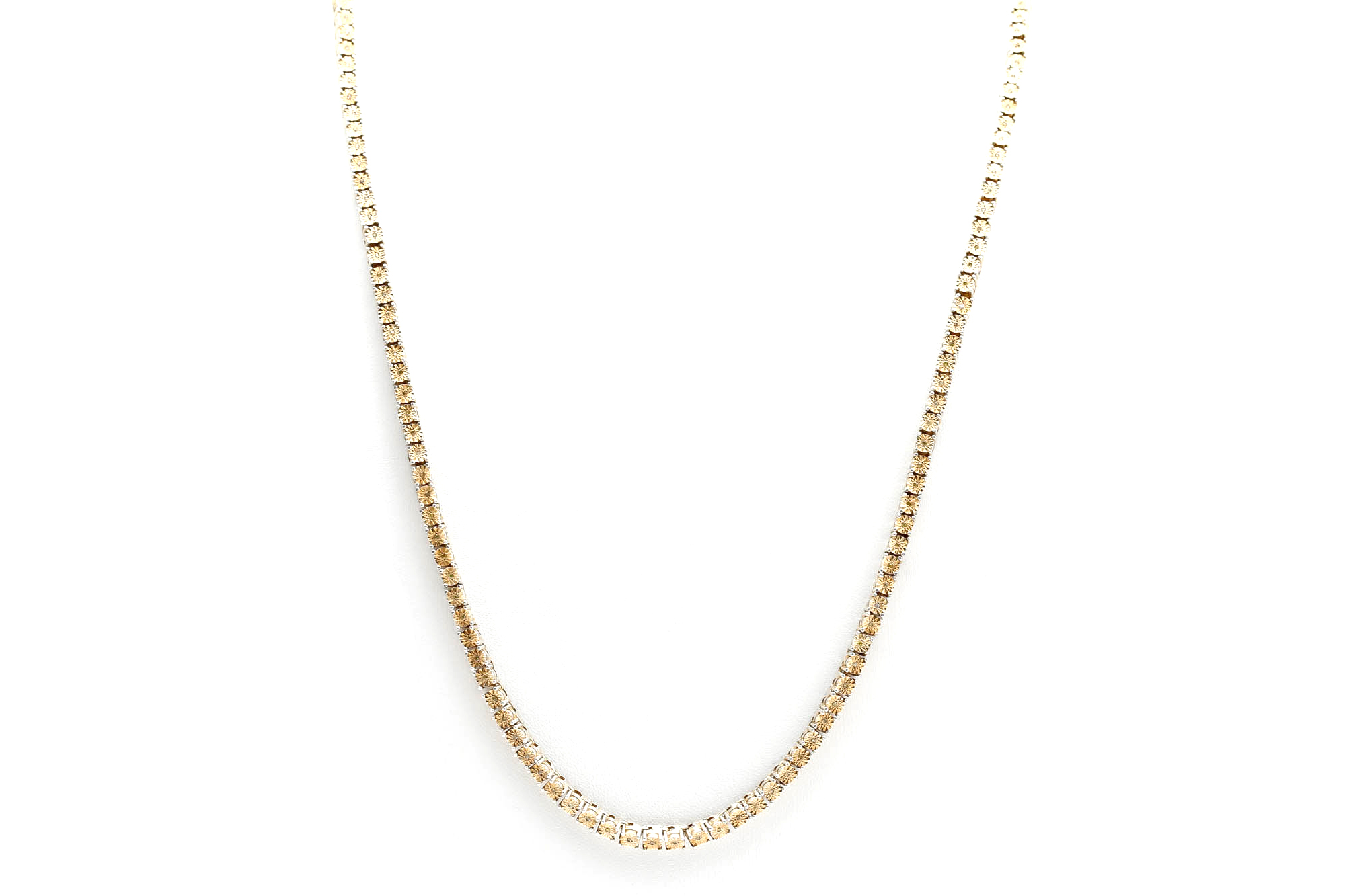 Vermeil Sterling Silver 0.85 CTW Diamond Necklace