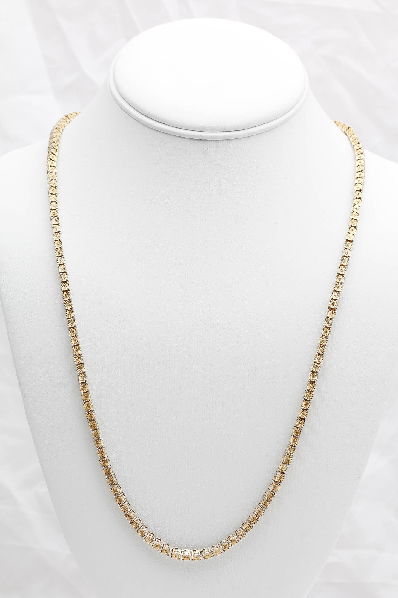 Vermeil Sterling Silver 0.85 CTW Diamond Necklace