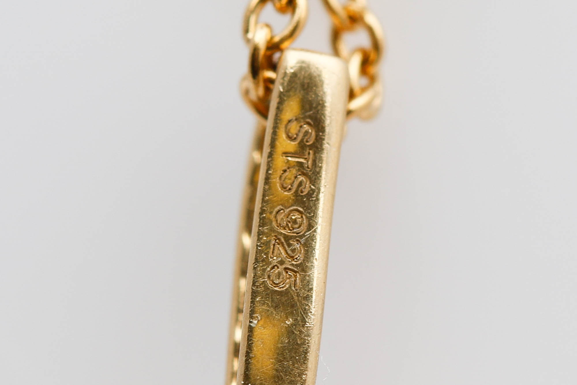 Vermeil Sterling Silver Lapis Lazuli Pendant Necklace