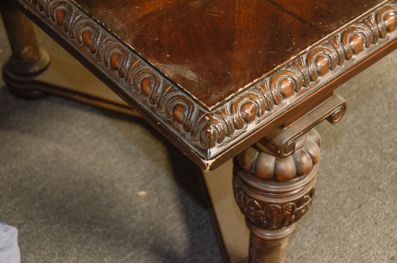 Contemporary Jacobean Style Dining Table