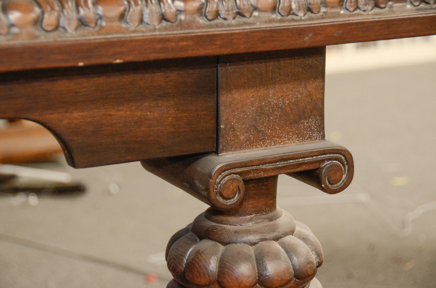Contemporary Jacobean Style Dining Table