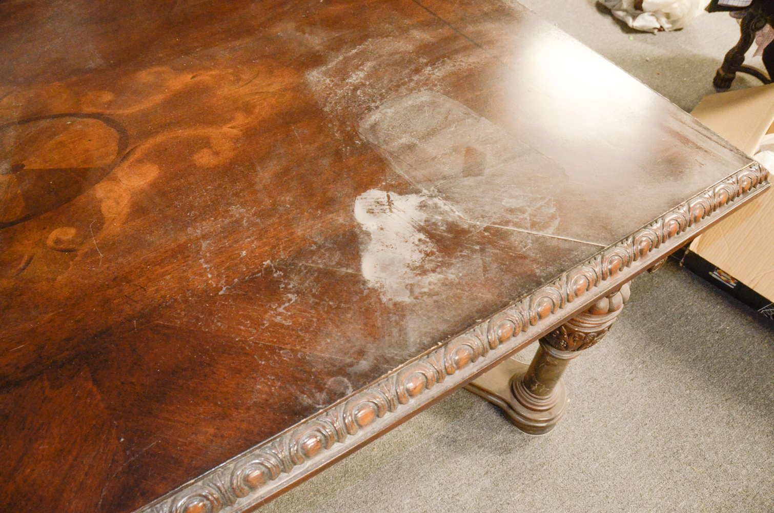 Contemporary Jacobean Style Dining Table