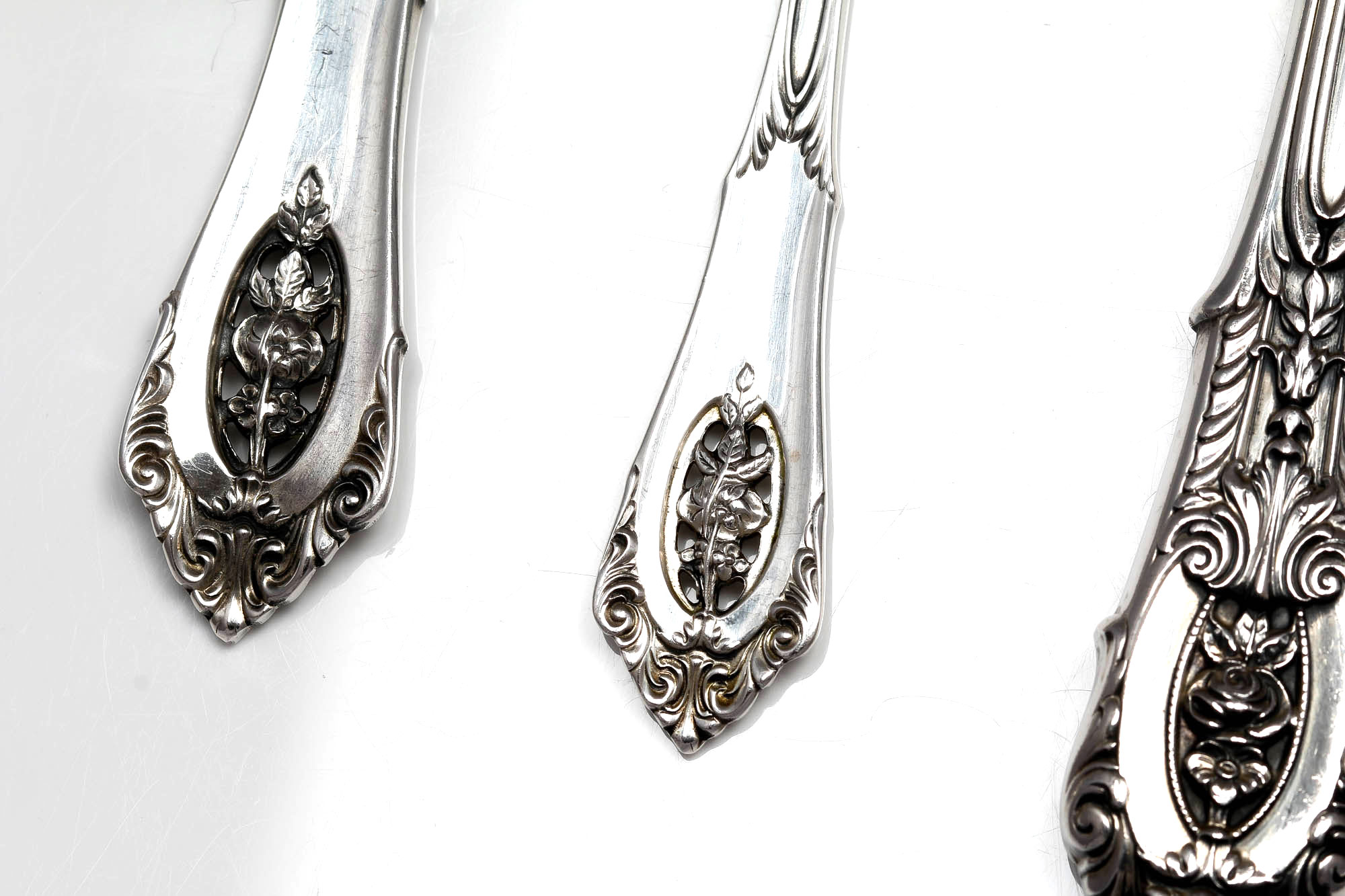 Wallace Sterling Silver "Rose Point" Flatware