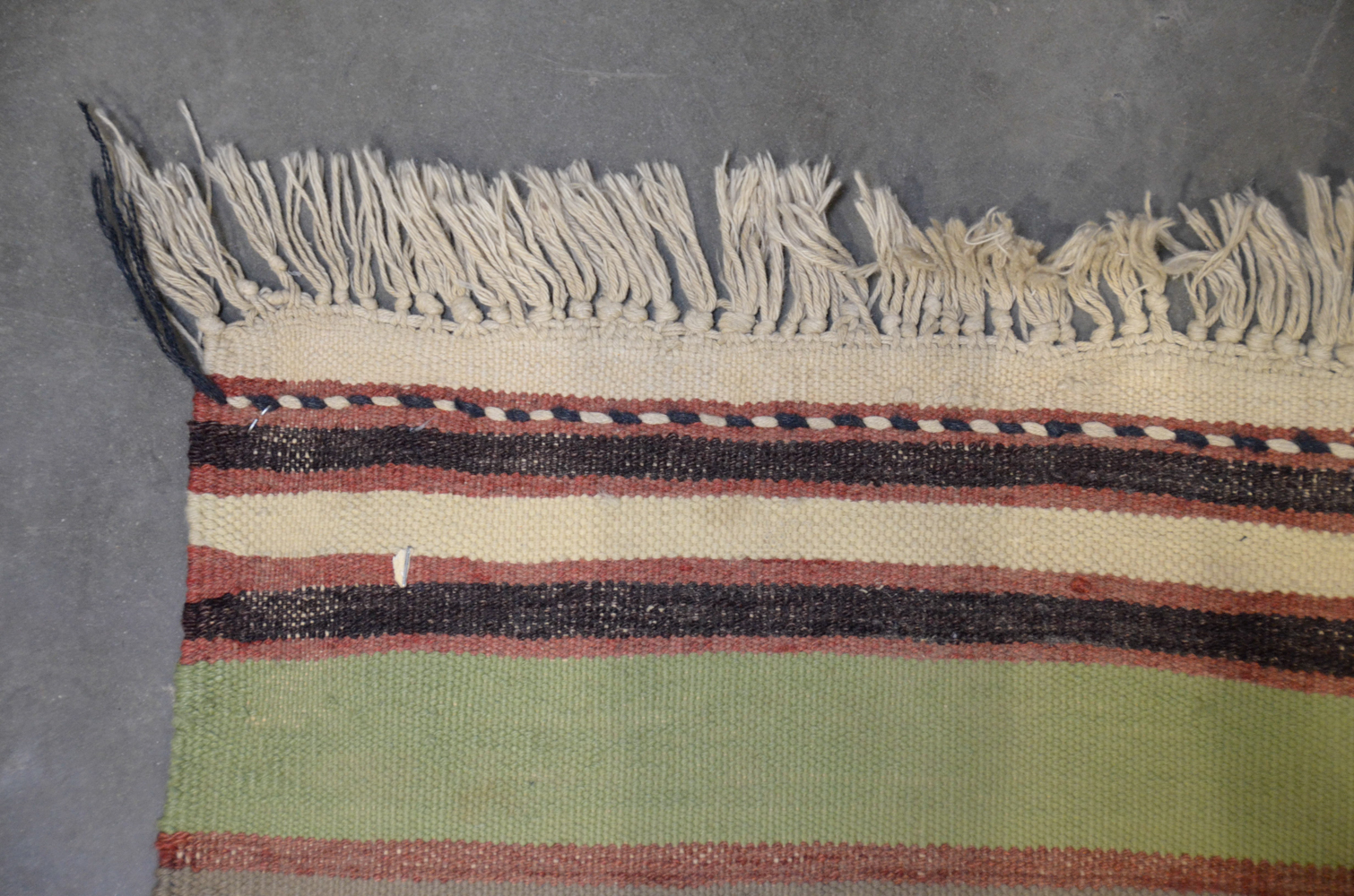 Hand-Knotted Colorful Southwestern Style Area Rug