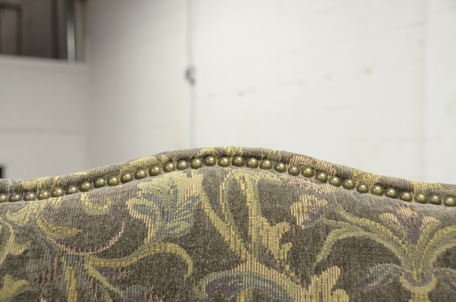 Contemporary Jacobean Style Upholstered Dining Chairs